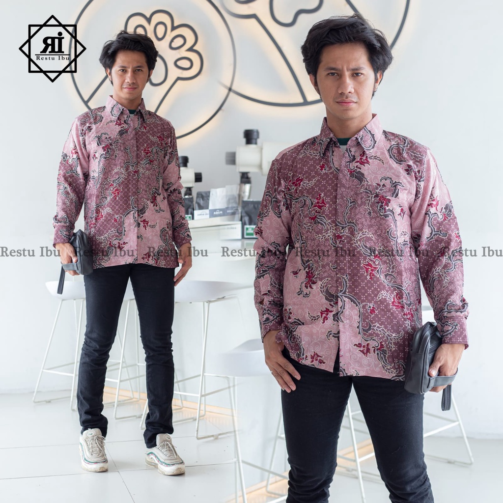 Gallery kebaya - Kemeja batik floral terbaru volume 3