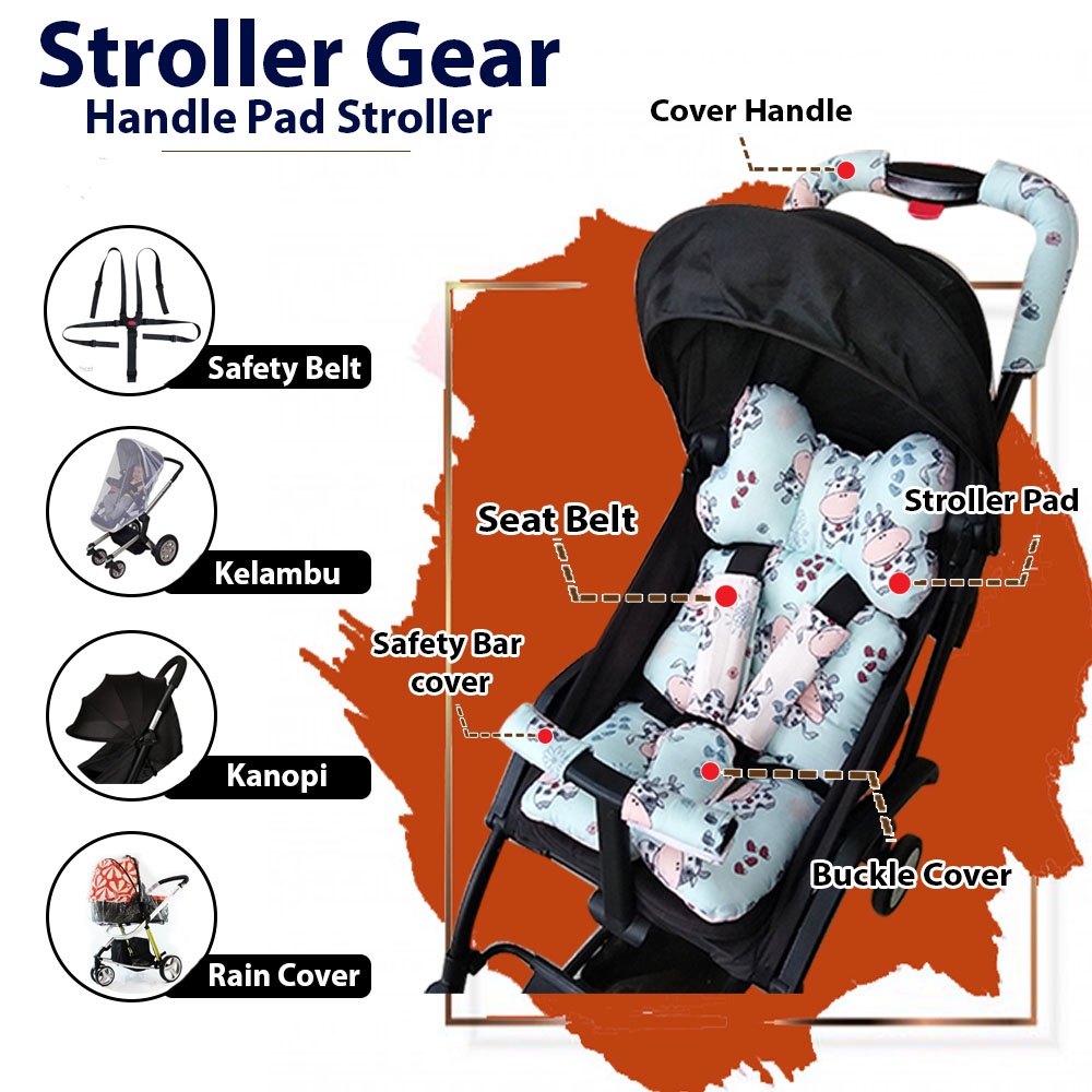 KANOPI STROLLER - Pelindung Stroller dari Sinar Matahari Sun Shade Canopy