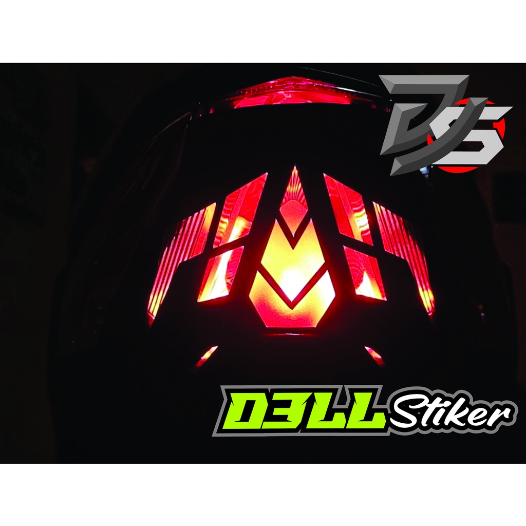 Stiker Stoplamp Beat New 2020-2022/ Stiker Stoplamp Beat Street New / Stiker Stopan Beat street /del