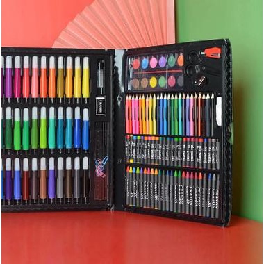 

Super Mega Art Set Anak 150pcs Spidol Crayon / Set Menggambar