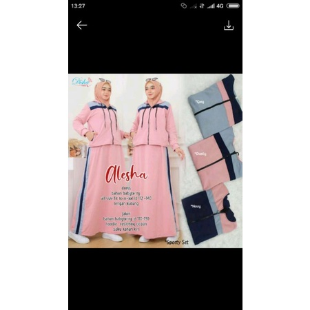 SETELAN WANITA ALESHA SET BY DISHA