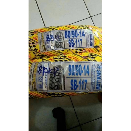 ban luar 80 90 14 dan 90 90 14 swallow sb 117 sb117