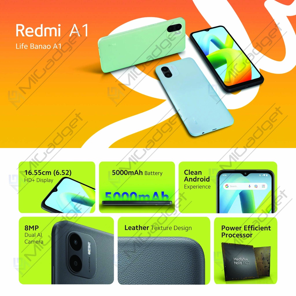 Redmi A1 2/32 Garansi Resmi