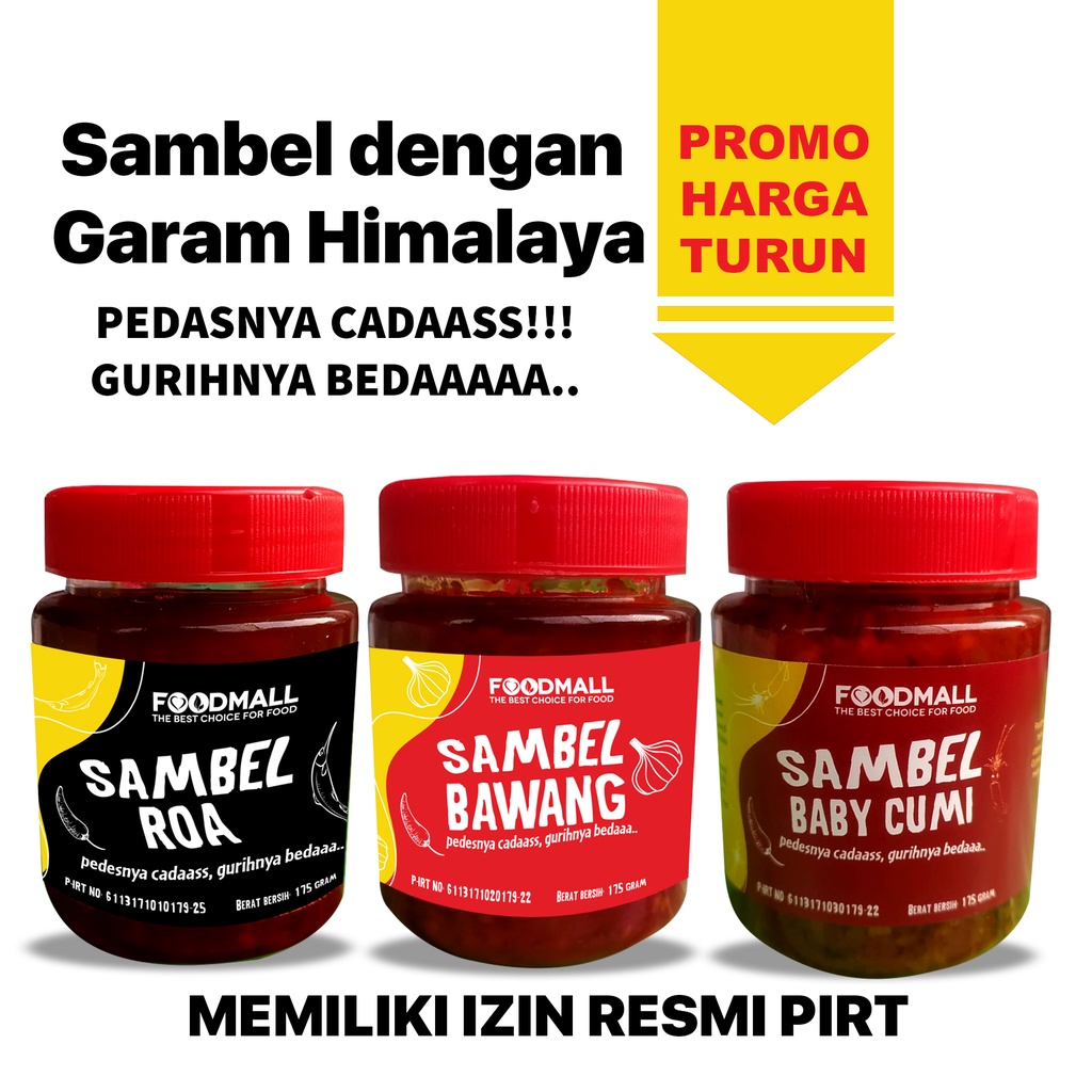 SAMBAL ROA / SAMBEL BABY CUMI / SAMBEL BAWANG