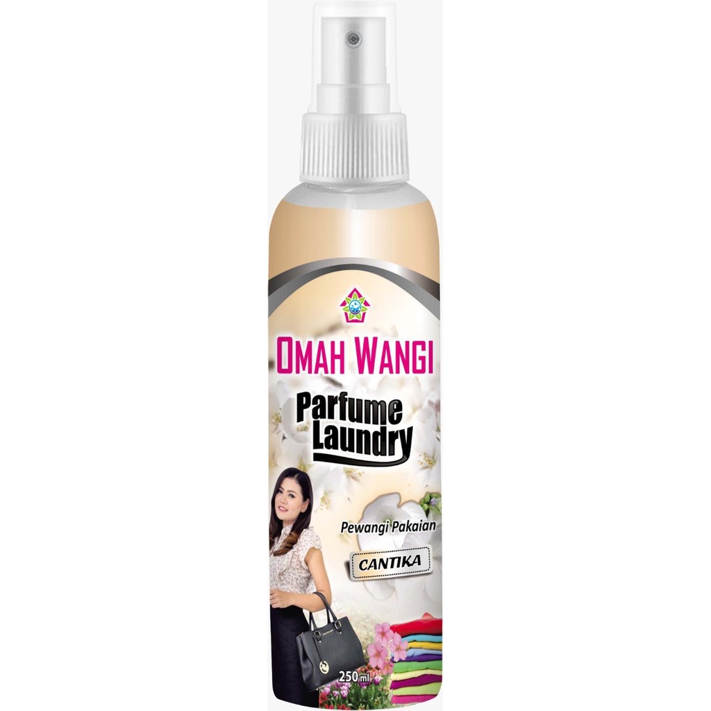 Omah Wangi parfume laundry Pump 250 ml CANTIKA / OW Pewangi Pakaian