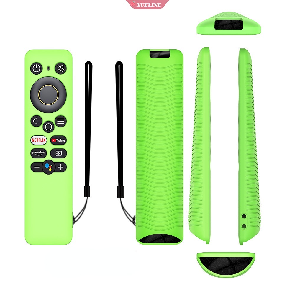 Case Pelindung remote control TV REALME 32 / 43 inch Bahan Silikon Tahan Debu