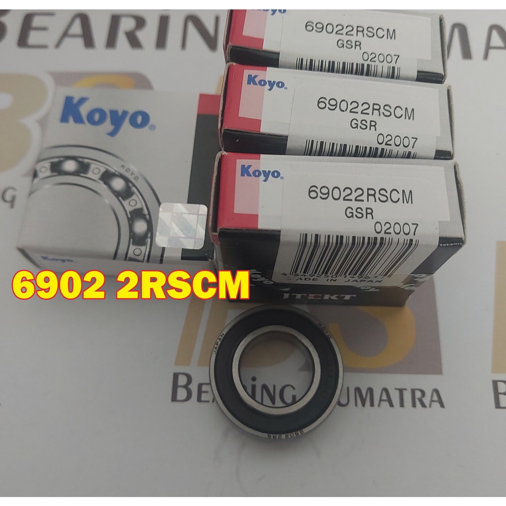 KOYO Bearing 6902 2RSCM Bering Klaher Laher 69022rs