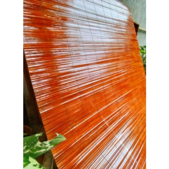 Tirai kerei krey diVERNISH Kulit bambu pilihan 1.5x2 m, outdoor, pelindung debu A