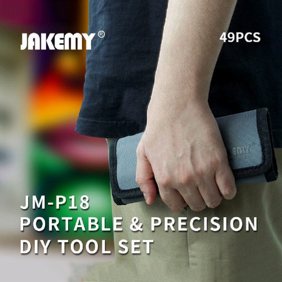 Jakemy JM-P18 49 in 1 Obeng Set Portable Precision DIY Screwdriver