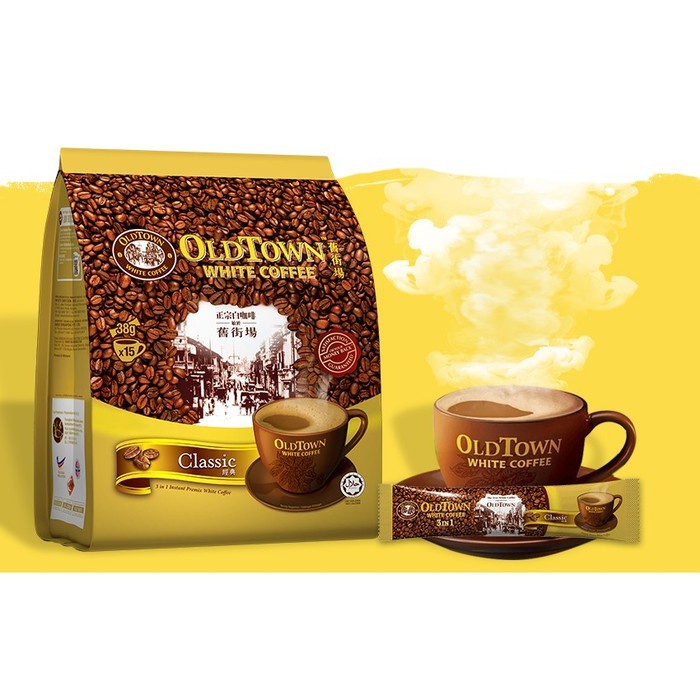 

OLD TOWN WHITE COFFEE CLASSIC 3 IN 1 600G (15X38G) / KOPI MALAYSIA