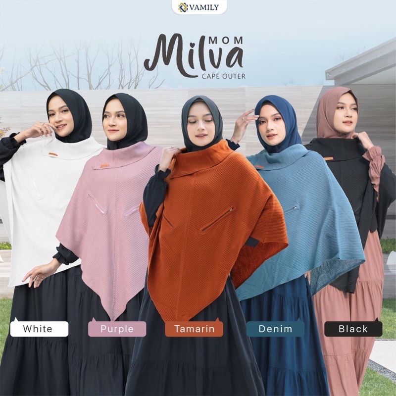 Milva Cape Outer Rajut