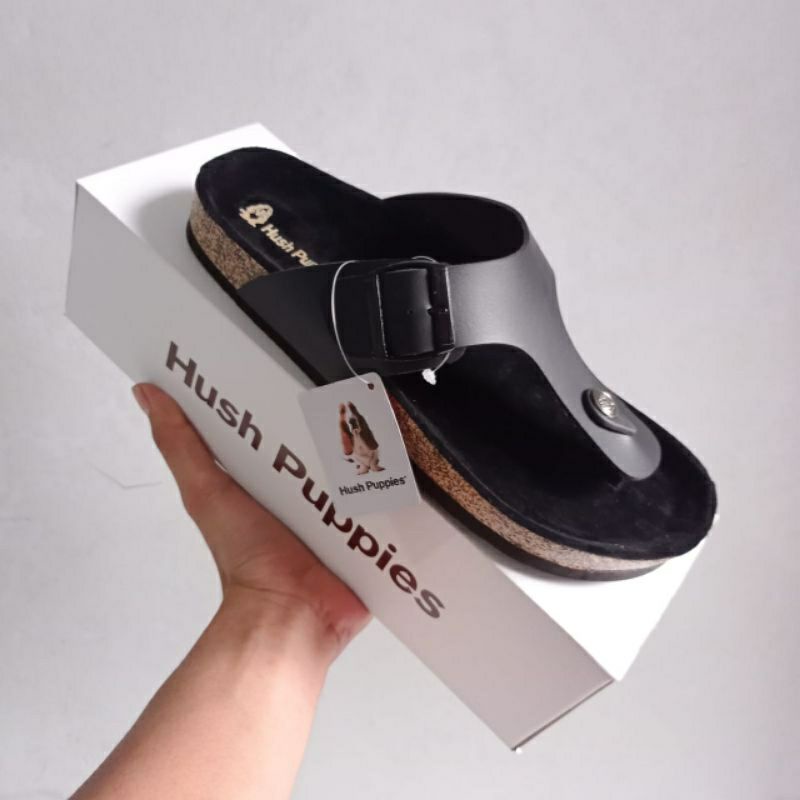 Sandal Flat Wanita Slip On Tali Kulit Sandal Selop Cewek Kekinian Trendy Casual