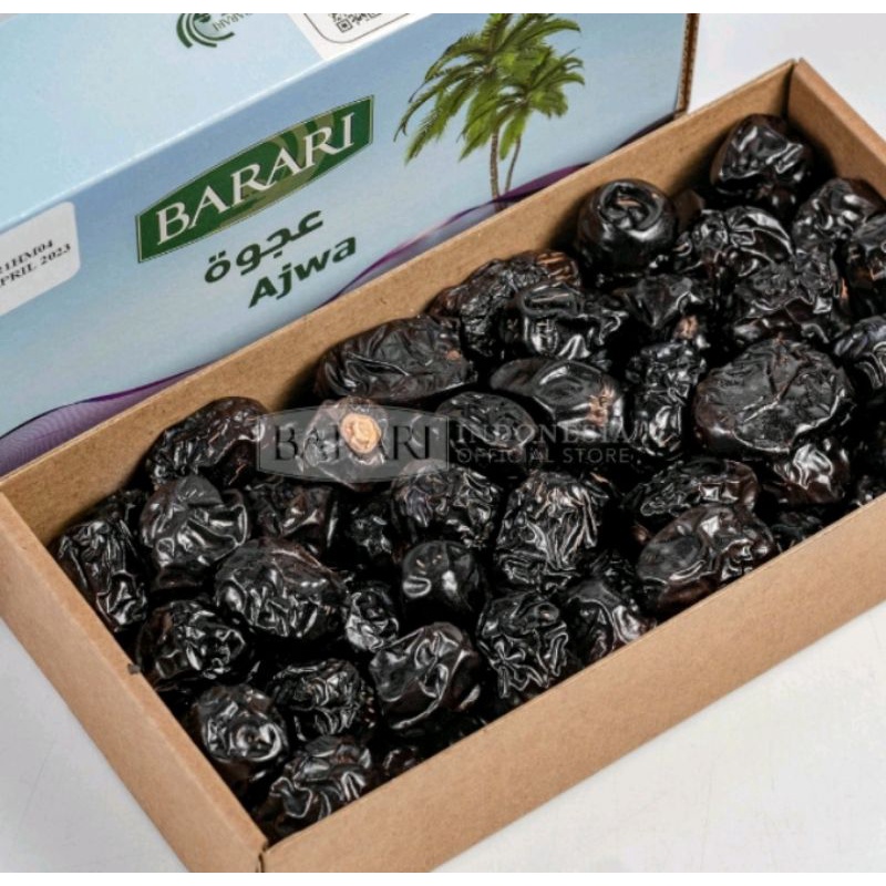 Kurma Ajwa Barari 500grm | kurma nabi | Ajwa  Saudi Arab .
