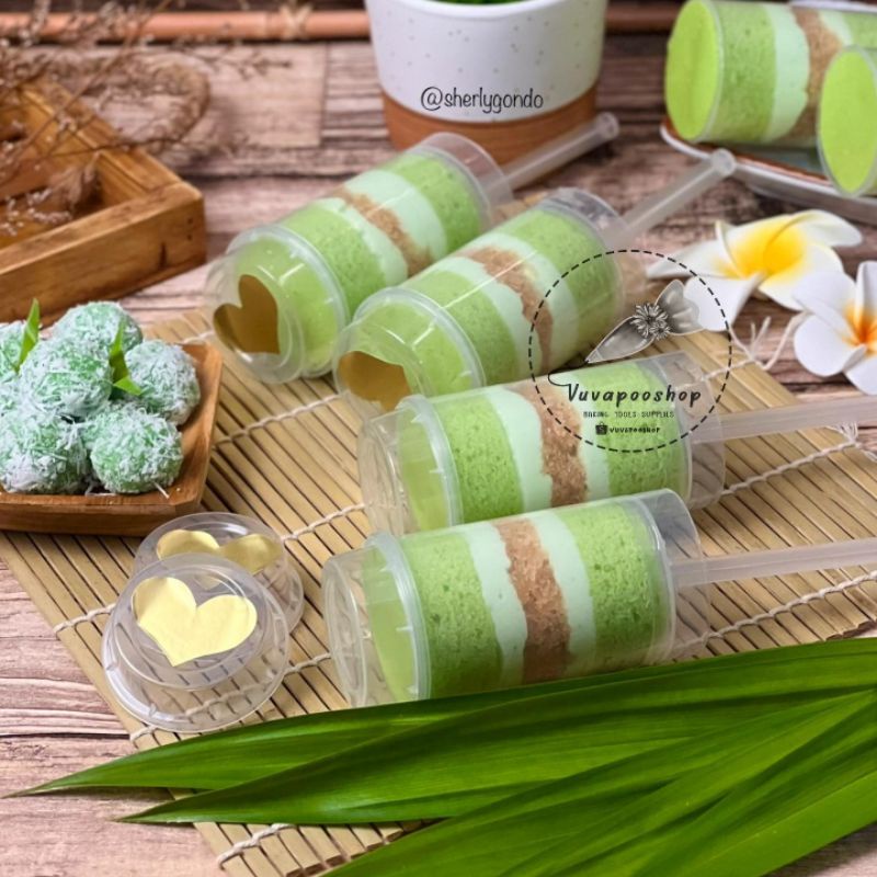 Push Pop Cake harga 1pc / Kemasan Kue Push Dorong / Cup Kue Lucu