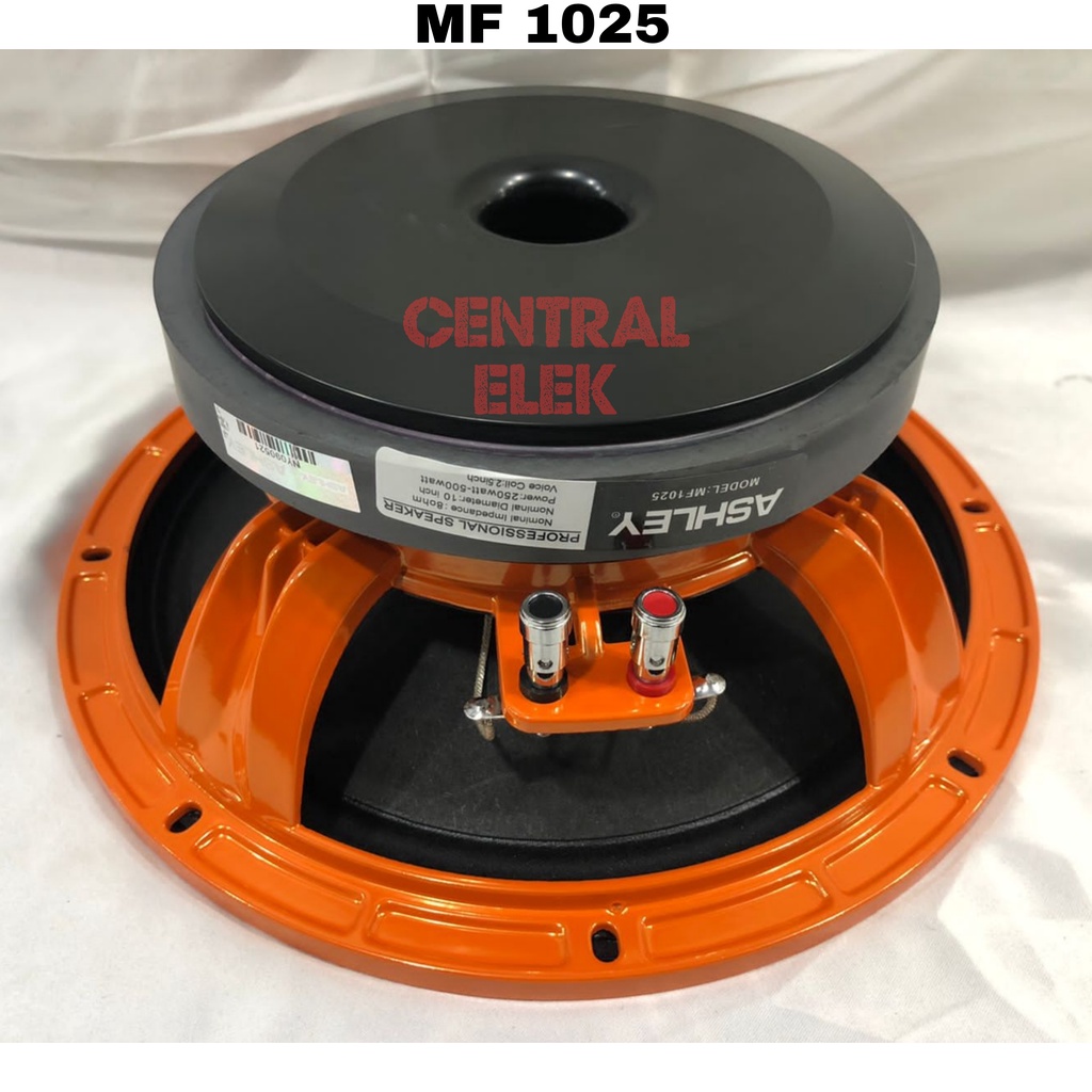 Speaker komponen Ashley 10 Inch mf1025 / mf 1025 special middle