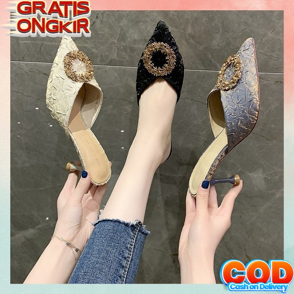 Hels Cewe Murah High Heels Perempuan Dewasa Hils Cewek Highheels Branded Haihils Cewek Dewasa Hills 