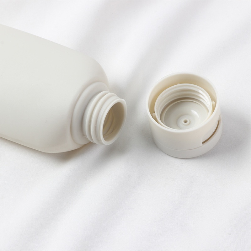 60ML Botol Kosong Mini Portabel Silicone Travel Bottle Clamshell Squeeze Lotion Bottle