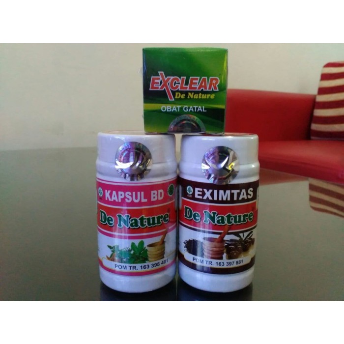 DE NATURE Obat Herbal Exim/Eksim Basah/ Eksim Kering Kadas Kudis