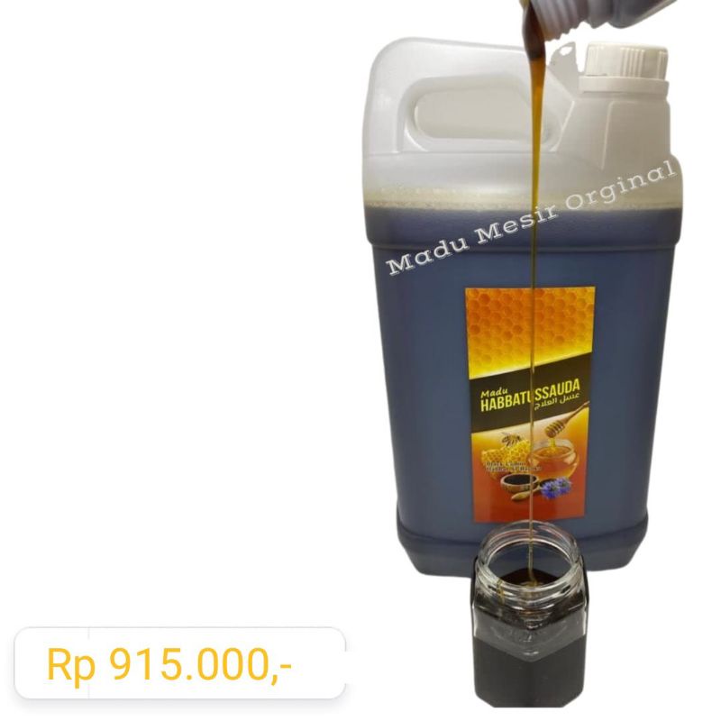

Madu Habbatussauda Mesir Original / Madu Murni Kashmir 7 Kg