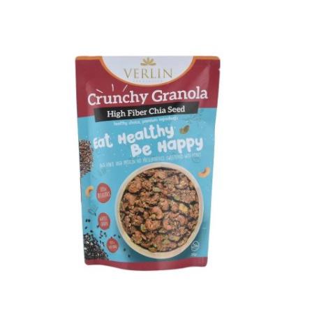 

READY Verlin Crunchy Granola High Fiber Chia Seeds 200gr