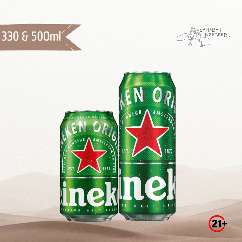 Jual Heineken Beer Kaleng 330Ml & 500Ml | Shopee Indonesia