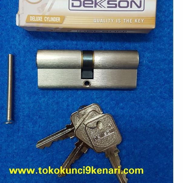 Silinder Kunci Pintu 8cm Dekson CYL DC DL 80MM SN |Cylinder 8cm dekson