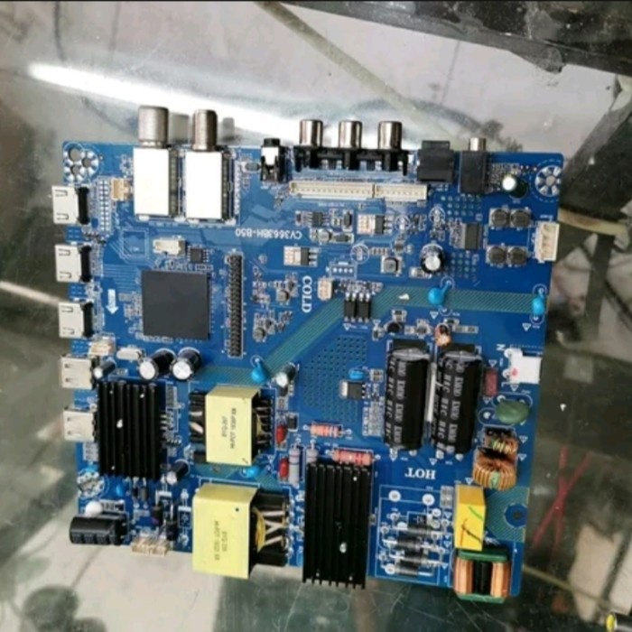 MB - MOTHERBOARD - MAINBOARD - MESIN TV POLYTRON 43TS156 PLD43TS156
