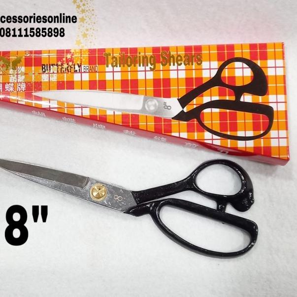 GUNTING BUTTERFLY 8" / GUNTING KAIN