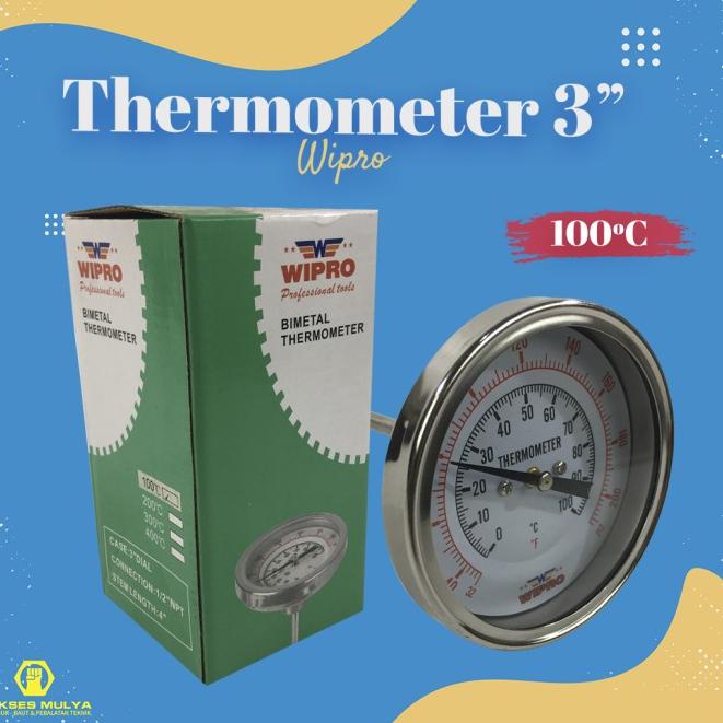 Termometer Payung / Thermometer Payung Bimetal Wipro - 300 Celcius