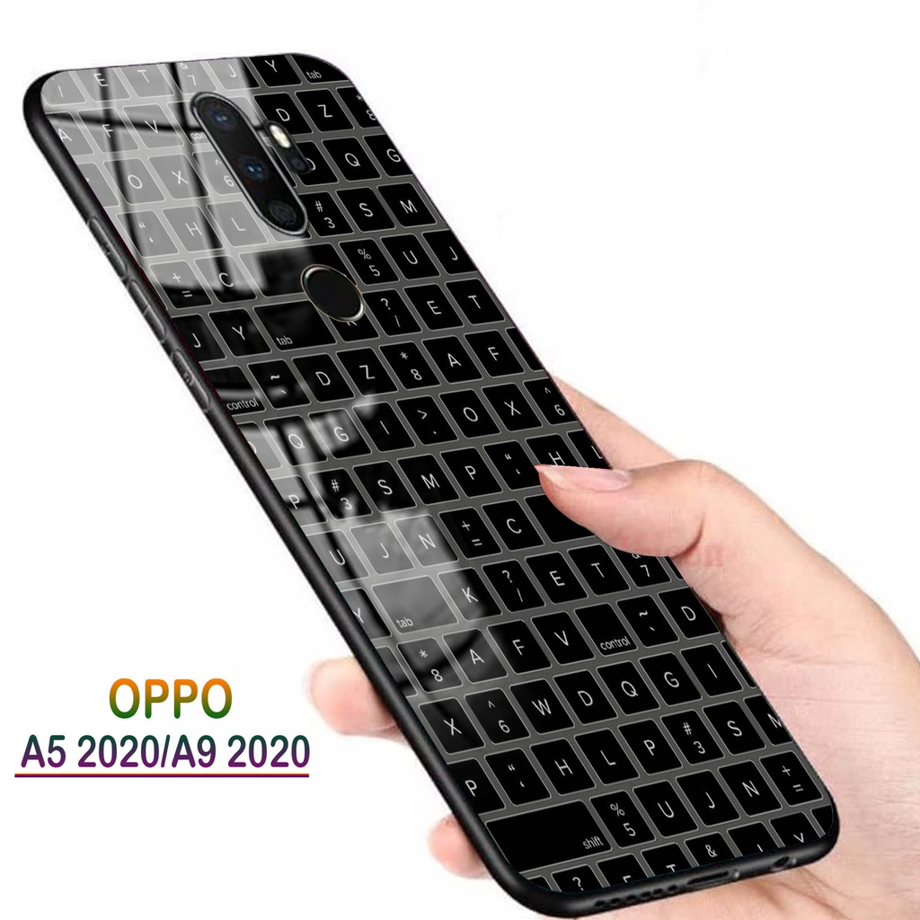 Softcase Kaca OPPO A5 2020 A9 2020 - Case Handphone A5 2020 A9 2020 [T59].