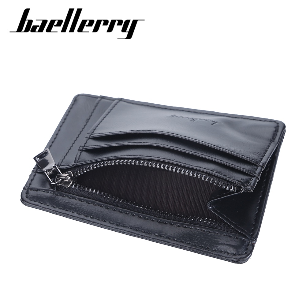BAELLERRY K9295 Dompet Kartu Pria Bahan Kulit PU Leather Premium WATCHKITE WKOS