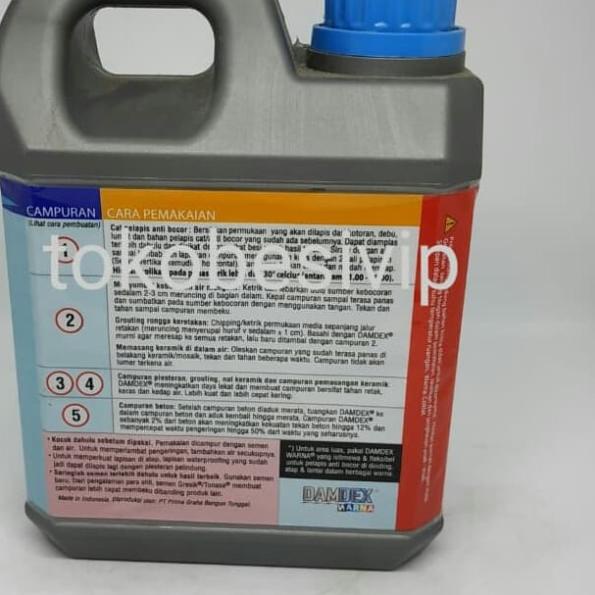 DAMDEX PENGERAS BETON 1LITER