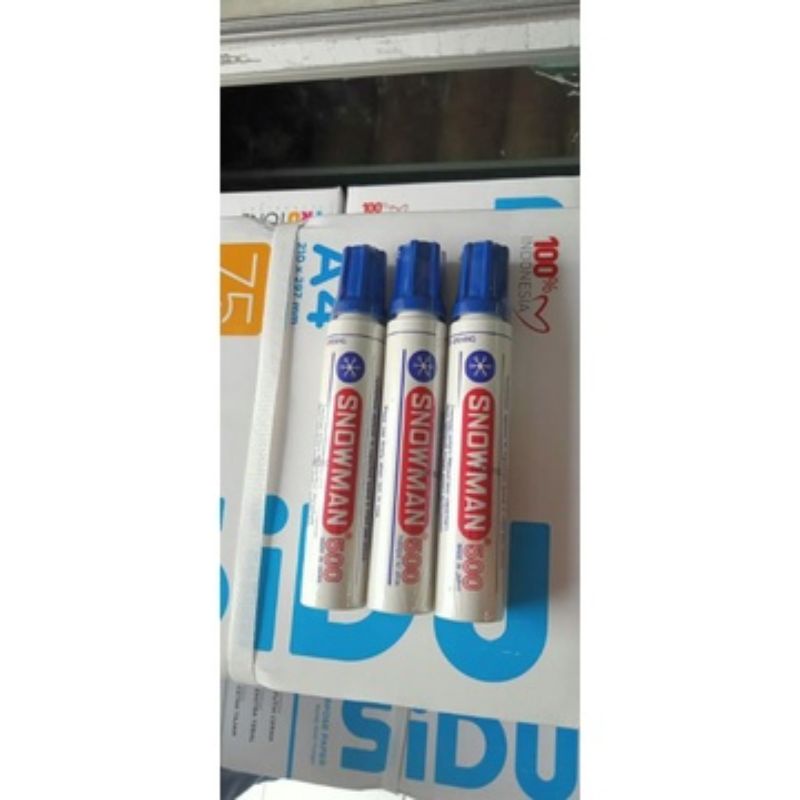 

[1 LUSIN] SPIDOL SJOWMAN PERMANENT MARKER J-500 / SPIDOL JUMBO 500 / SPIDOL PERMANEN