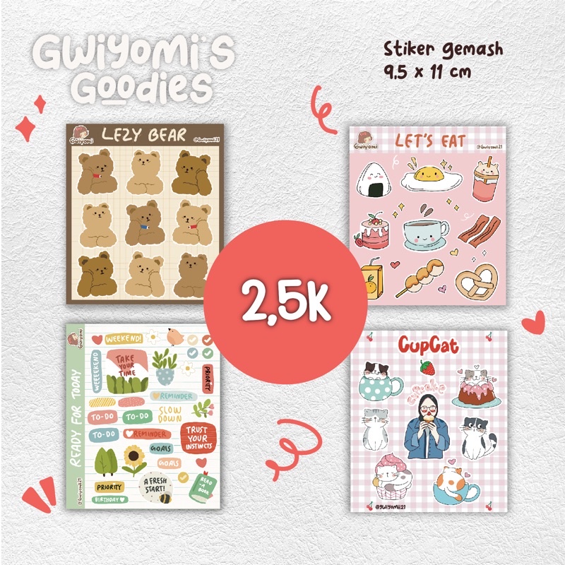 

Stiker korea gemas kiyowo lucu