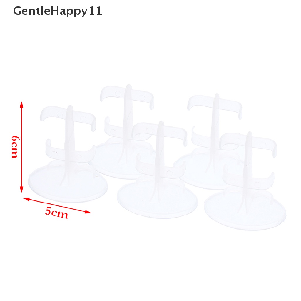 Gentlehappy 5Pcs 17CM 1per6 Aksesoris Boneka Standing Stand Display Holder Penyangga Kaki Holder id