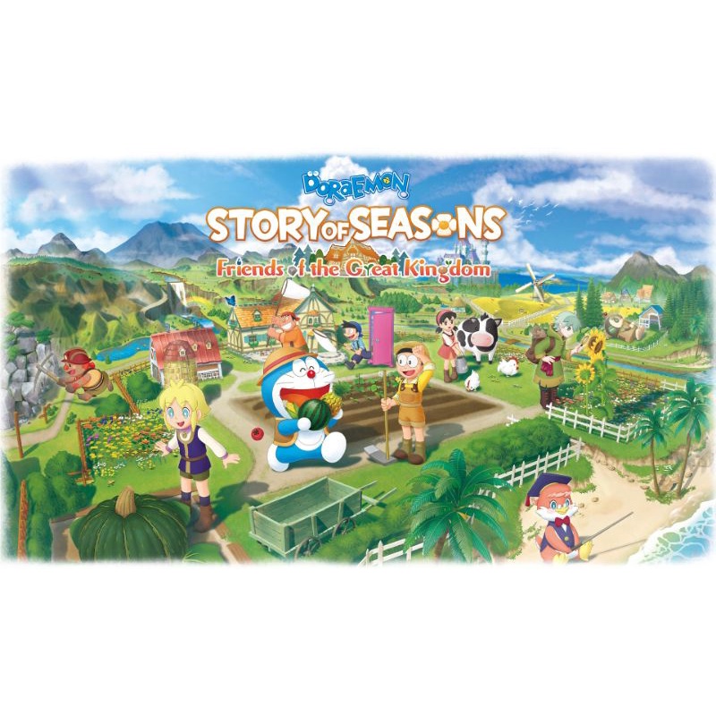 Doraemon Story Of Seasons Friends of The Great Kingdom PS5 Kaset Doraemon Story of Season PS 5 Playstation 5 Friend cd bd game games original asli terbaru mineral town ps4 ps5