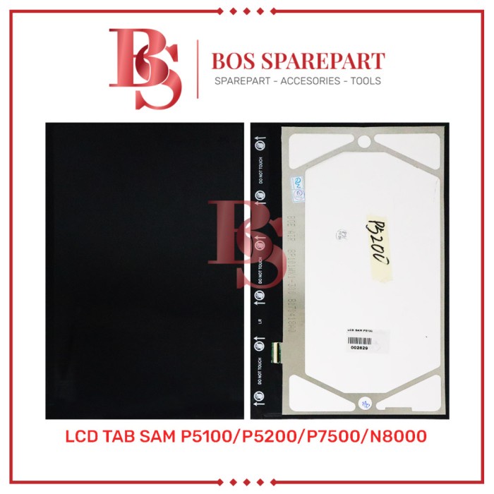 Lcd Tab Samsung P5100 / P5200 / P7500 / N8000