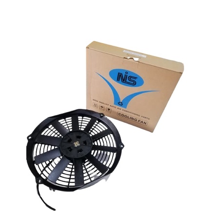 Extra Fan 12'' Inch 24V 80WATT NIS Kipas Extra Rangka Plastik Extrafan AC Mobil Universal