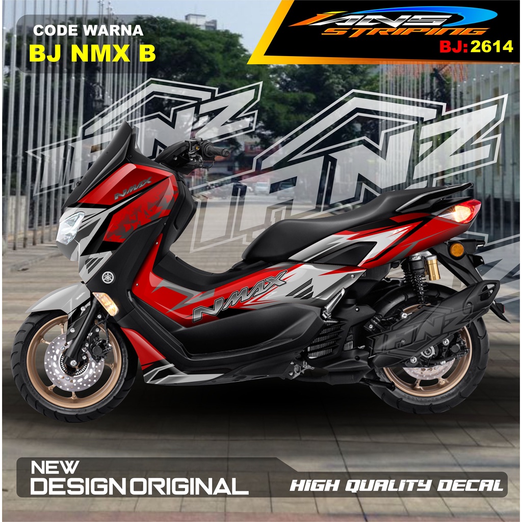 VARIASI STICKER NMAX FULL BODY DESAIN ELEGANT / STICKER VARIASI ALL NEW NMAX TERBARU  / STICKER NMAX OLD