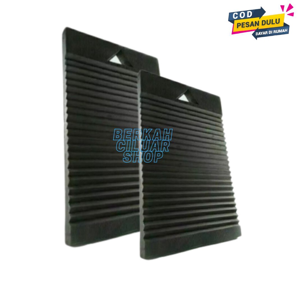 Papan Penggilasan Spon Cucian Baju / Penggilasan Karet Cucian Baju Ukuran Besar & Kecil