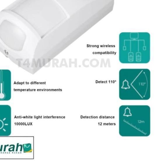 PIR Sensor - Motion PIR - Pet Immune Technology - 433MHZ GSM Alarm