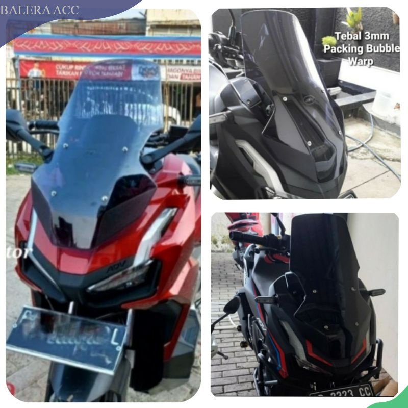 Visor ADV 160 150 Windshield ADV 160 150 tinggi 58 cm Original YDP