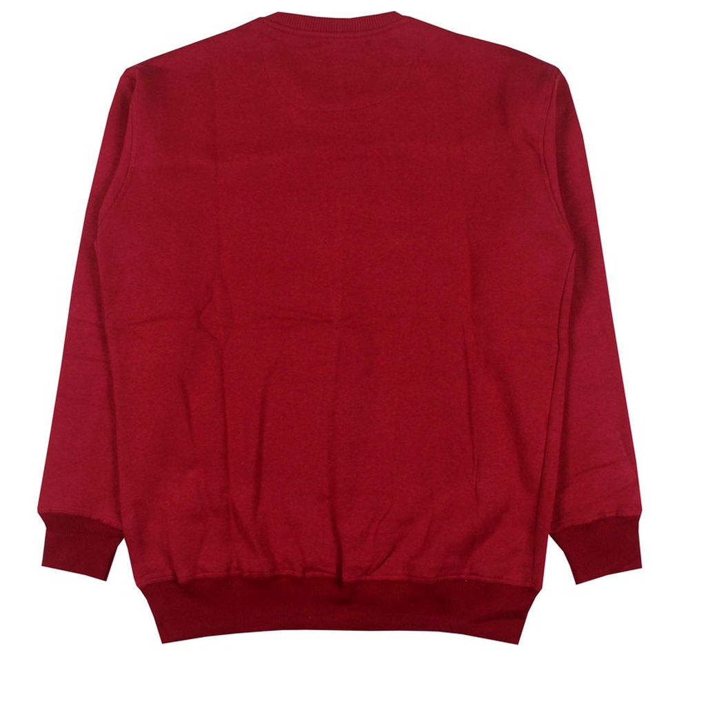 Stalker Sweater Crewneck - Embroidered Maroon