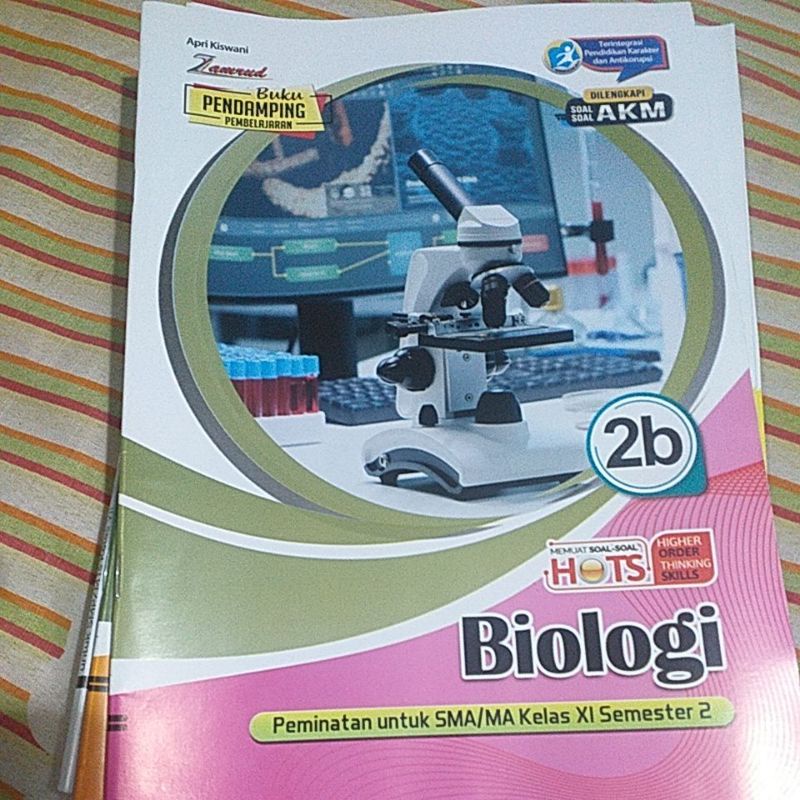 lks BIOLOGI untuk SMA/MA kelas 11 semester 2|zamrud