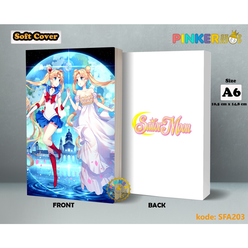 

(SFA203) Pocket Note Anime sailormoon Softcover