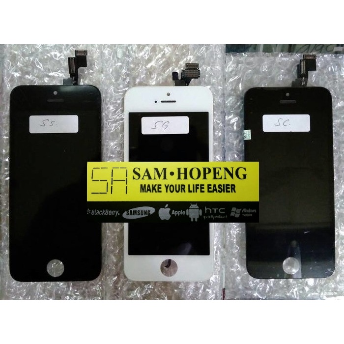 Iphone 5 / 5G / 5S / 5C Lcd + Touchscreen Original