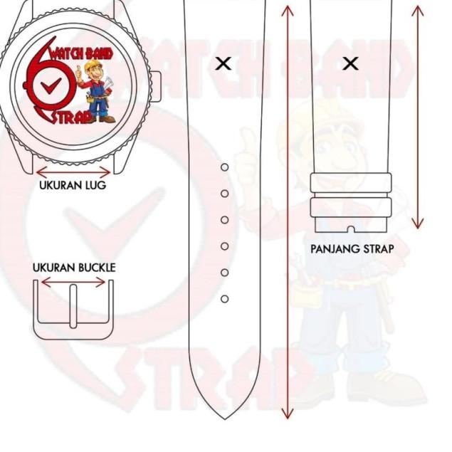 Tali Jam Tangan Casio OutGear - Tali Jam Kanvas Casio SGW-100 Black - Hijau