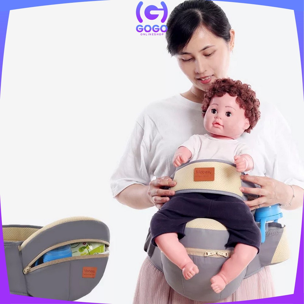 GOGO-C60 C171 Gendongan Bayi Depan Hipseat / Baby Carrier Ransel Multifungsi Perlengkapan Bayi Impor