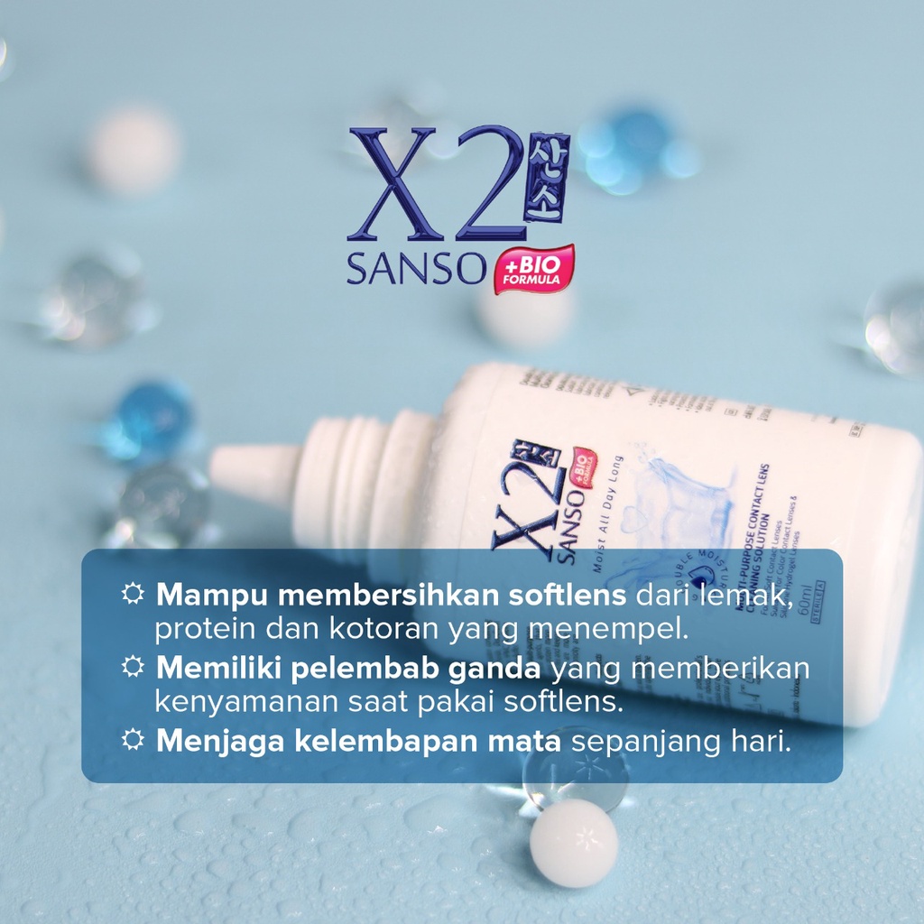 Air Softlens X2 Sanso 120ml solution