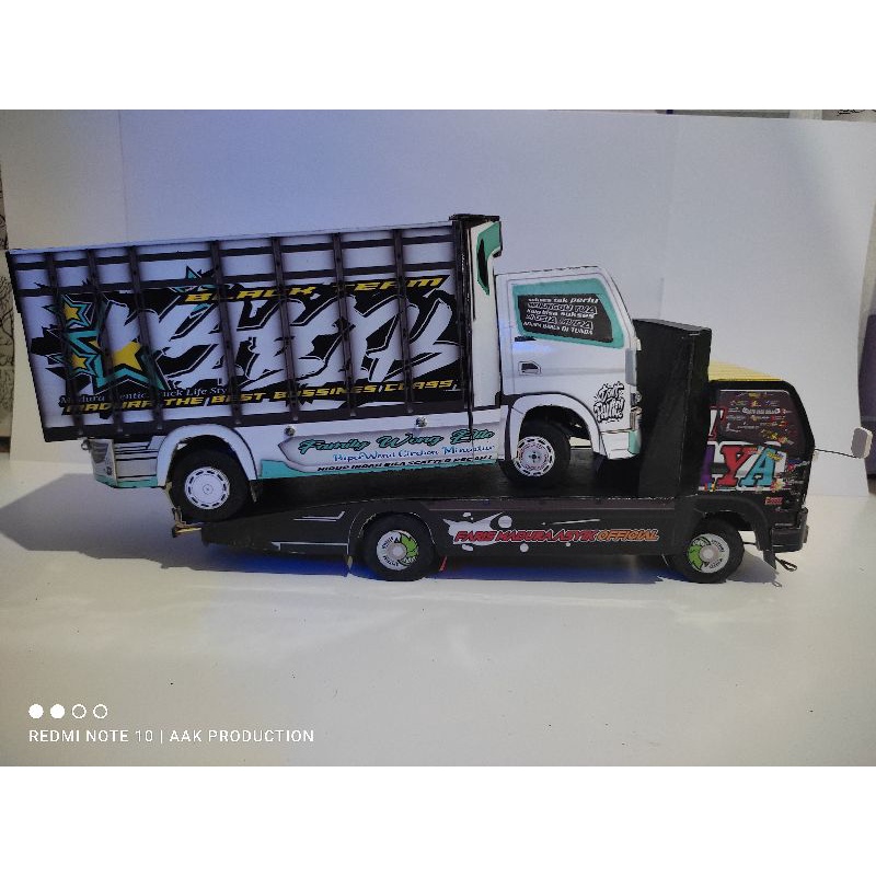 Truk oleng/Miniatur Truk Towing TERBARU